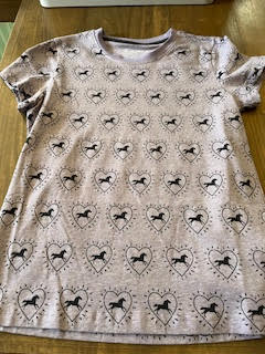 Ariat Kids So Love S/S Tee Heather Grey