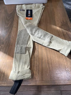 Kerrits Kids Ice Fil Knee Patch JOD Breeches Tan