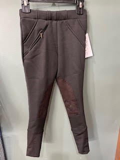 TuffRider Kids Comfort Unifleece Breeches Black