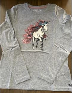 Horse Girl Long Sleeve T-shirt Large