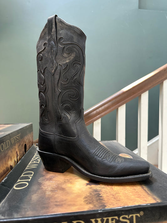 Western Riding Boots - Black