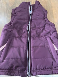 Horze Kids Morgan Light Padded Riding Vest Fig Purple