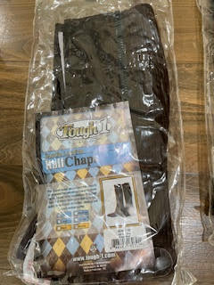 Tough 1 Suede Leather Adult Half Chaps