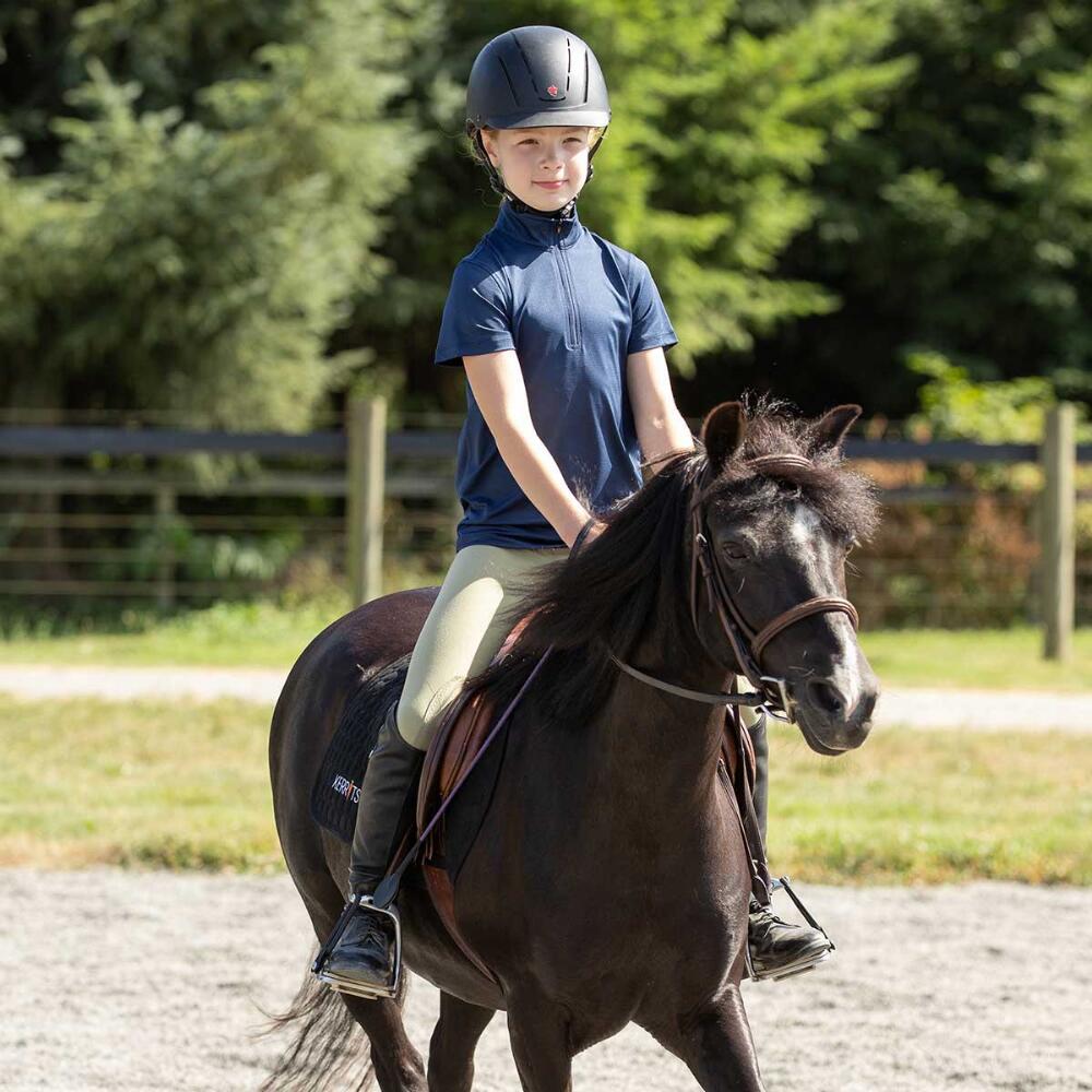 DERS Kids Short-Sleeve Riding Shirt